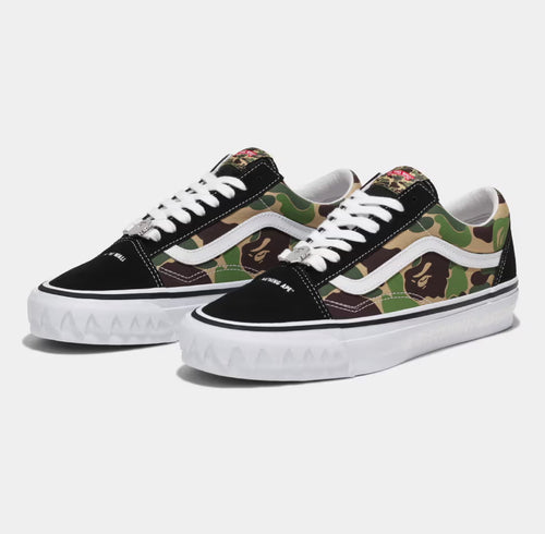 A BATHING APE BAPE X VANS LX OLD SKOOL