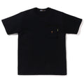 A BATHING APE MR. BATHING APE® POCKET WIDE TEE