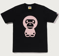 A BATHING APE Ladies' COLOR BOA BIG BABY MILO TEE