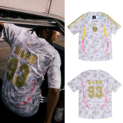 A BATHING APE BAPE x ADIDAS WORLD CUP COLLECTION AWAY JERSEY