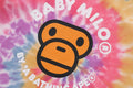 A BATHING APE BAPE KIDS BABY MILO TIE DYE TEE
