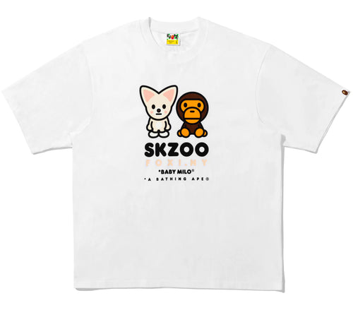 A BATHING APE BAPE x STRAYKIDS FOXI.NY BABY MILO TEE