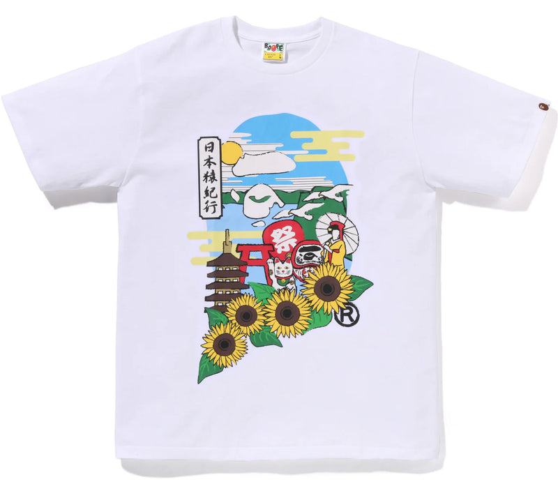 A BATHING APE JAPAN CULTURE APE HEAD TEE (Japan Exclusive)