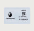 A BATHING APE BAPE CARD STICKER SET ( ONLINE EXCLUSIVE )