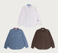 A BATHING APE ABC CAMO ONE POINT RELAXED FIT L/S SHIRT