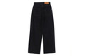 A BATHING APE Ladies' CRYSTAL STONE SHARK HIGH WAIST DENIM PANTS