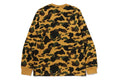 A BATHING APE 1ST CAMO ONE POINT L/S TEE