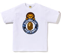 A BATHING APE COLOR CAMO MILO ON BUSY WORKS TEE