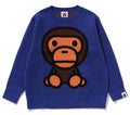 A BATHING APE BAPE KIDS BABY MILO KNIT SWEATER