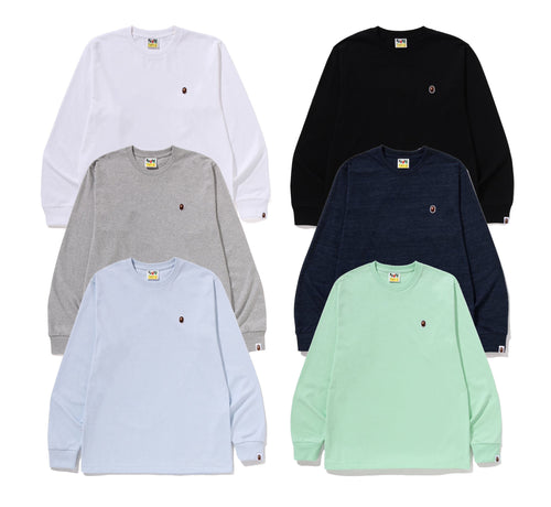 A BATHING APE ONE POINT L/S TEE - happyjagabee store