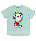 A BATHING APE BAPE KIDS BABY MILO PATCHWORK BIG BABY MILO TEE