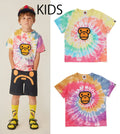 A BATHING APE BAPE KIDS BABY MILO TIE DYE TEE