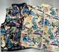 A BATHING APE ART CAMO REVERSIBLE DOWN VEST