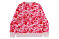 A BATHING APE ABC CAMO RHINE STONE BAPE STA CREWNECK SWEAT SHIRT