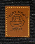 A BATHING APE BABY MILO STORE BABY MILO DENIM MINI DAYPACK