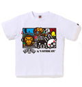 A BATHING APE BAPE KIDS MILO FRIENDS DJ TEE