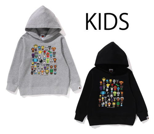 A BATHING APE BAPE KIDS A TO Z PULLOVER HOODIE