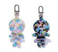 A BATHING APE Ladies' NEW MULTI CAMO BABY MILO PLUSH DOLL KEY CHAIN