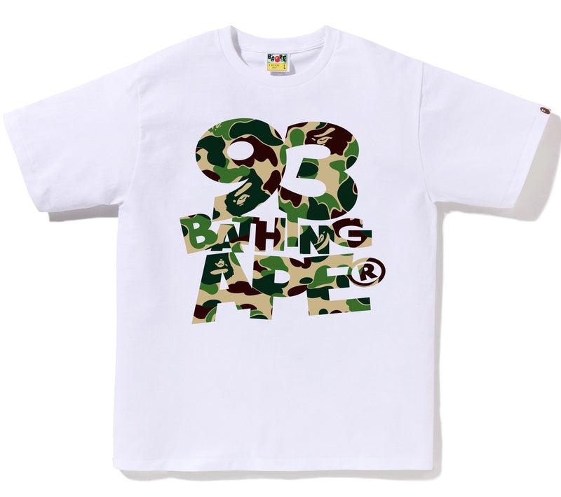 A BATHING APE ABC CAMO 93 BATHING APE TEE