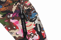 A BATHING APE Ladies' HYBRID CAMO HOODED CROPPED SHARK MA-1 JACKET