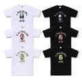 A BATHING APE BAPE CHECK COLLEGE TEE