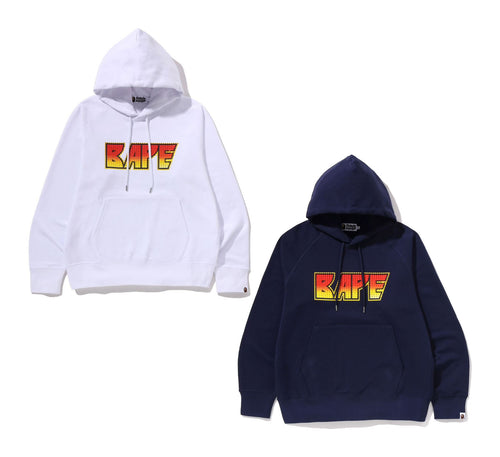 A BATHING APE RHINESTONE LOGO REGULAR FIT PULLOVER HOODIE - happyjagabee store
