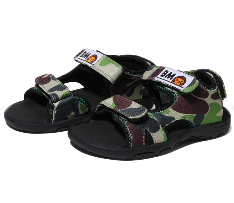 A BATHING APE BAPE KIDS ABC CAMO BABY MILO SANDALS