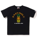 A BATHING APE BAPE KIDS BABY MILO PINEAPPLE TEE