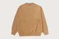 A BATHING APE GARMENT DYED ONE POINT RELAXED FIT CREWNECK SWEAT SHIRT