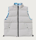 A BATHING APE ABC CAMO REVERSIBLE DOWN VEST
