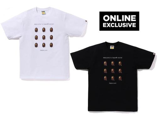 A BATHING APE ONLINE EXCLUSIVE BAPE ONLINE TEE