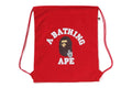 A BATHING APE ONLINE EXCLUSIVE GO APE POINTER COLLEGE KNAPSACK