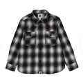A BATHING APE BAPE KIDS CHECK SHARK SHIRT