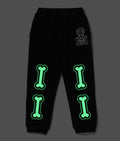 A BATHING APE BAPE KIDS BABY MILO SKULL SWEAT PANTS