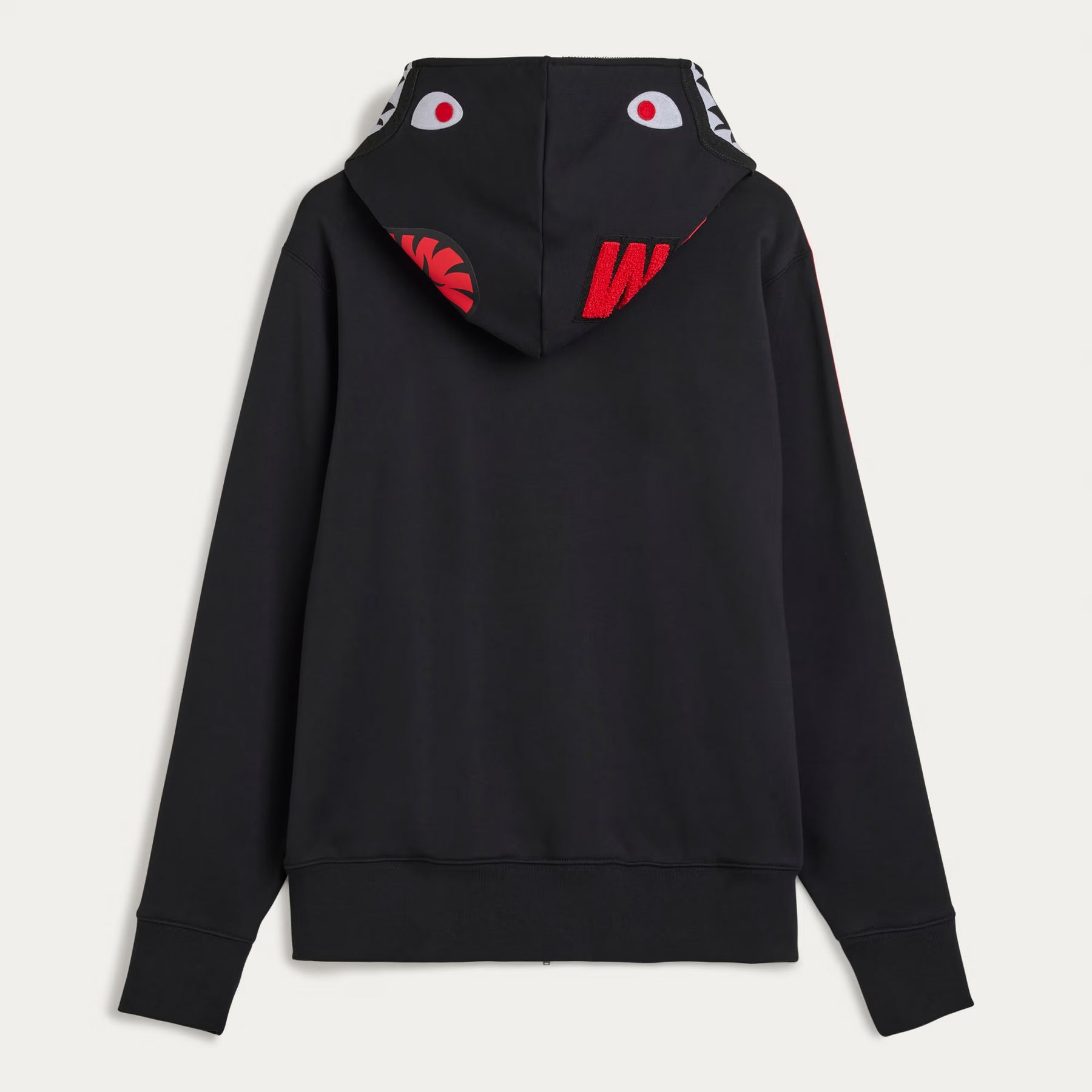 A BATHING APE BAPE x ADIDAS SHARK FULL ZIP HOODIE