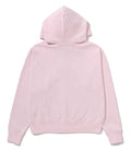 A BATHING APE Ladies' CRISTAL STONE COLLEGE BABY LISA OVERSIZED ZIP HOODIE