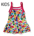 A BATHING APE BAPE KIDS MILO ABC MULTI CAMO SWIMWEAR