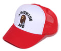 A BATHING APE ONLINE EXCLUSIVE GO APE POINTER COLLEGE MESH CAP