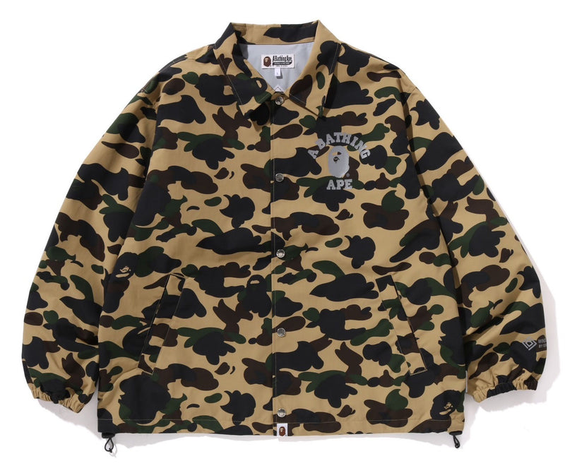 A BATHING APE GORE-TEX WIND STOPPER 1ST CAMO RELAXED COACH JCKET - happyjagabee store