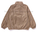 A BATHING APE TONAL SOLID CAMO METAL LOGO PIN TRACK JACKET