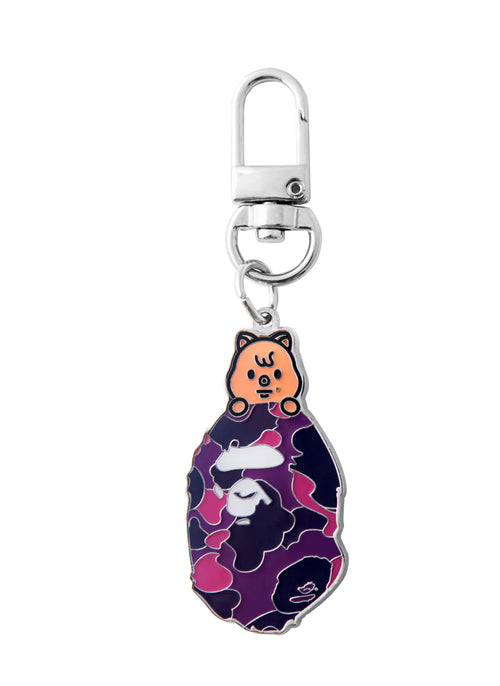 A BATHING APE BAPE x STRAYKIDS HAN QUOKKA KEY RING