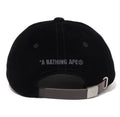 A BATHING APE ONE POINT PANEL CAP
