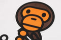 A BATHING APE BAPE KIDS STA STRIKE CAMO BABY MILO HOCKEY TEE