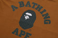 A BATHING APE STA HOUNDSTOOTH COLLEGE RELAXED FIT TEE