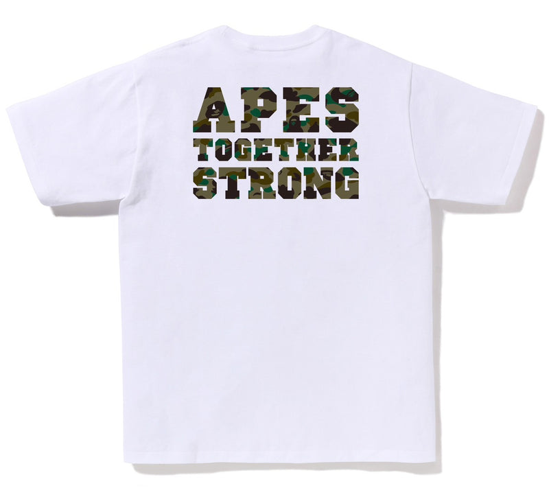 A BATHING APE 1ST CAMO COLLEGE ATS TEE