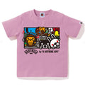 A BATHING APE BAPE KIDS MILO FRIENDS DJ TEE