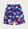 A BATHING APE BAPE KIDS STA STRIKE CAMO BEACH SHORTS