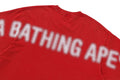 A BATHING APE PIGMENT PRINT APE HEAD RELAXED FIT TEE
