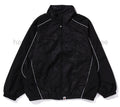 A BATHING APE TONAL SOLID CAMO METAL LOGO PIN TRACK JACKET