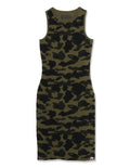 A BATHING APE Ladies' 1ST CAMO TANK TOP ONEPIECE